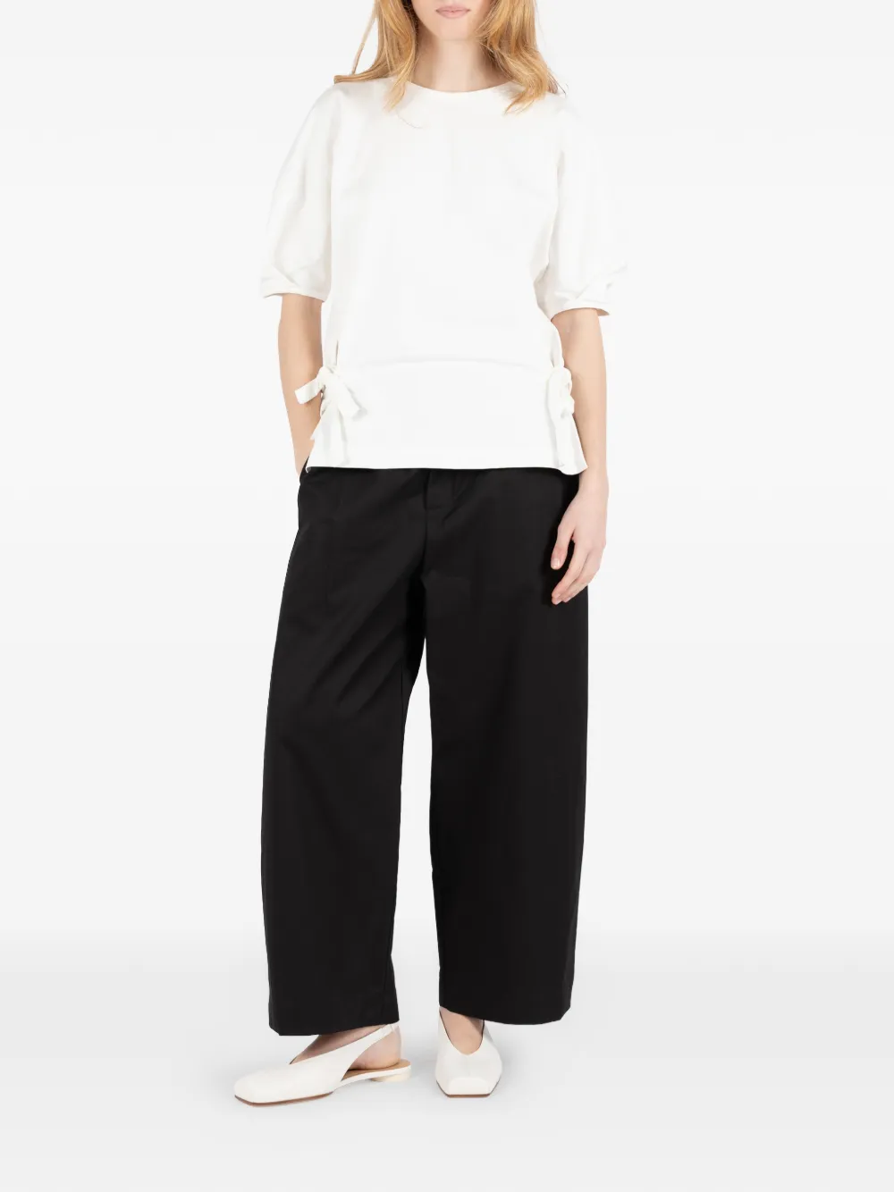 Société Anonyme Chiba broek met elastische taille Zwart