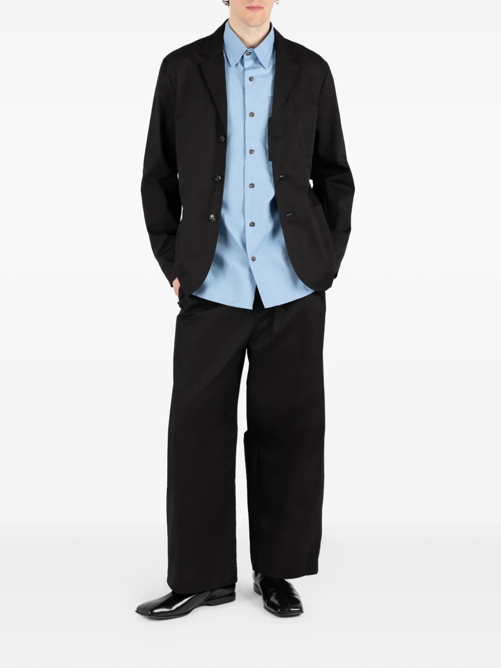 Société Anonyme Chiba broek met elastische taille Zwart