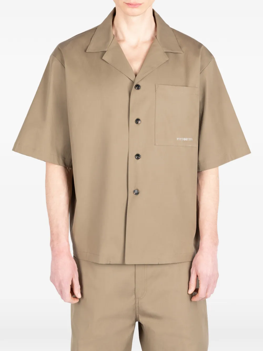 Société Anonyme Boo buttoned pocket shirt - Marrone