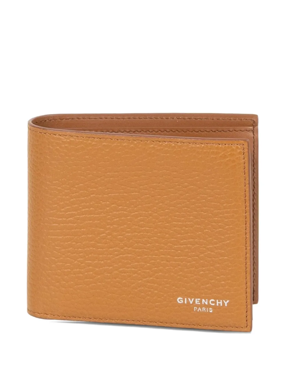 Givenchy pebbled leather wallet - Marrone