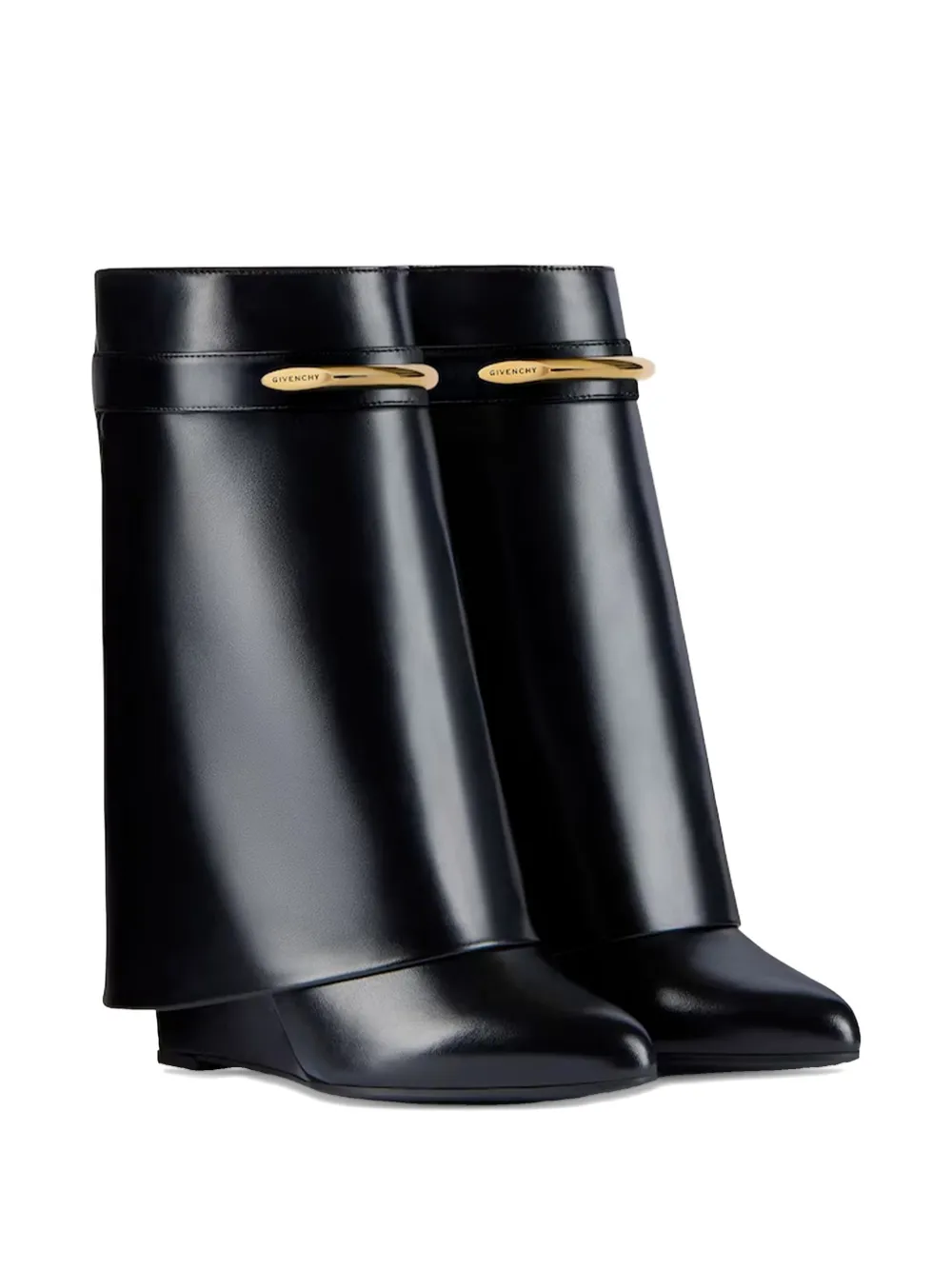 Givenchy Shark Pinch leather boots Zwart