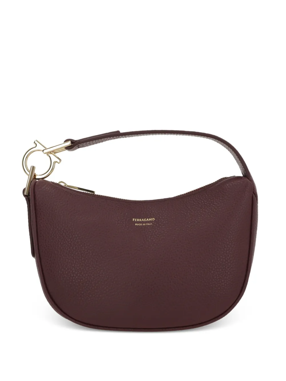Ferragamo gancini leather tote bag - Viola