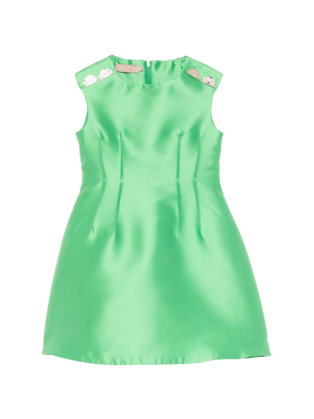 ELIE SAAB JUNIOR appliqué dress - Verde