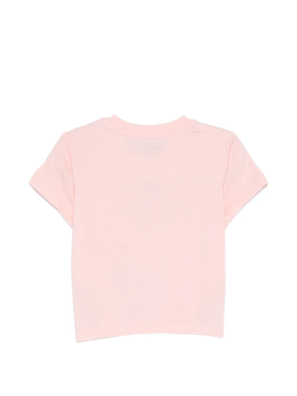 Moschino Kids T-shirt met logo Roze