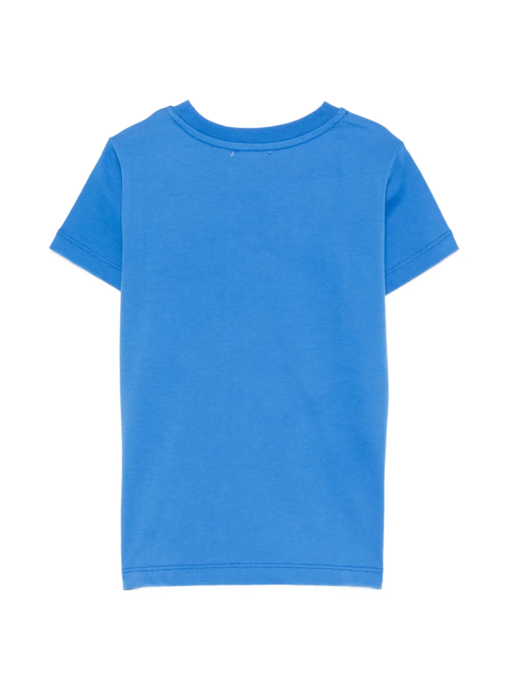 Moschino Kids T-shirt met applicatie Blauw