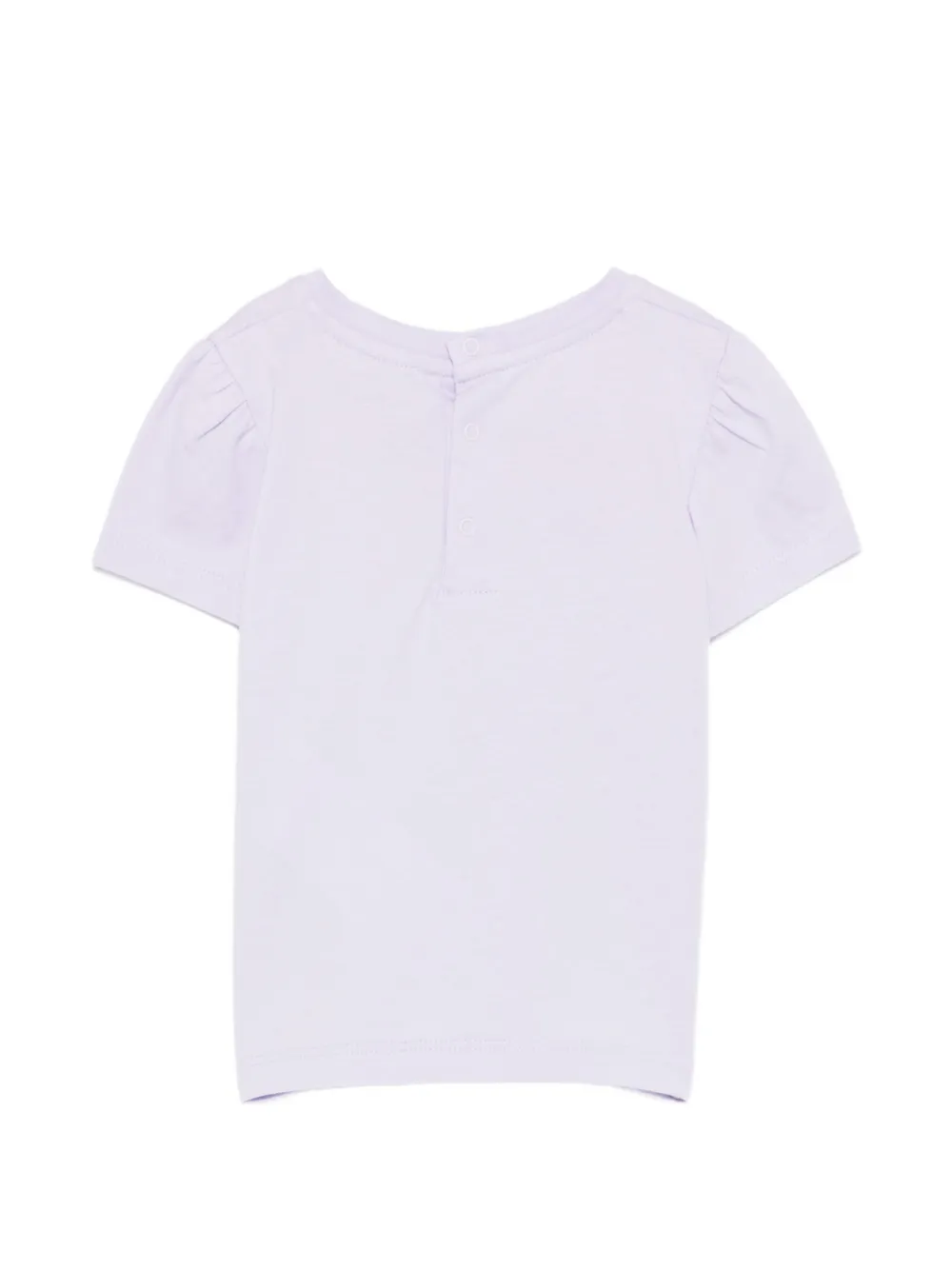 Moschino Kids T-shirt met grafische teddyprint Paars