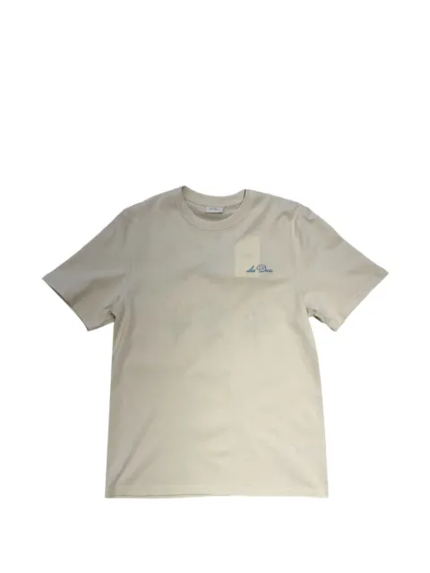 Les Deux floral-embroidery T-shirt