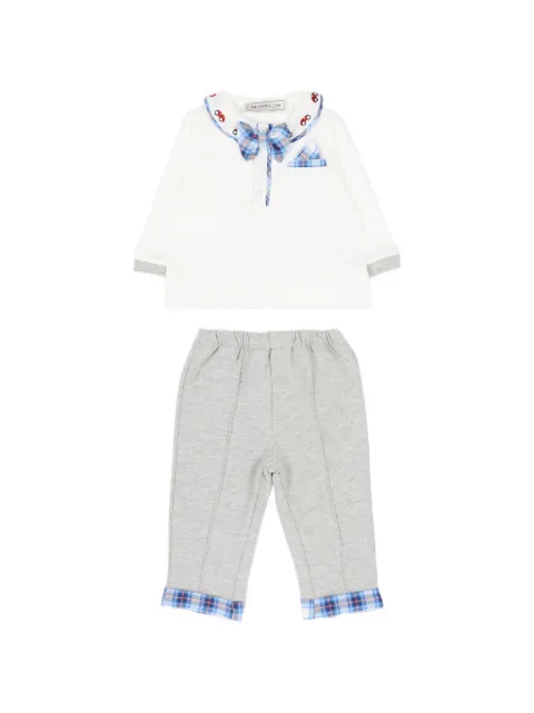 Monnalisa cuffed-hem tracksuit set (set of two)