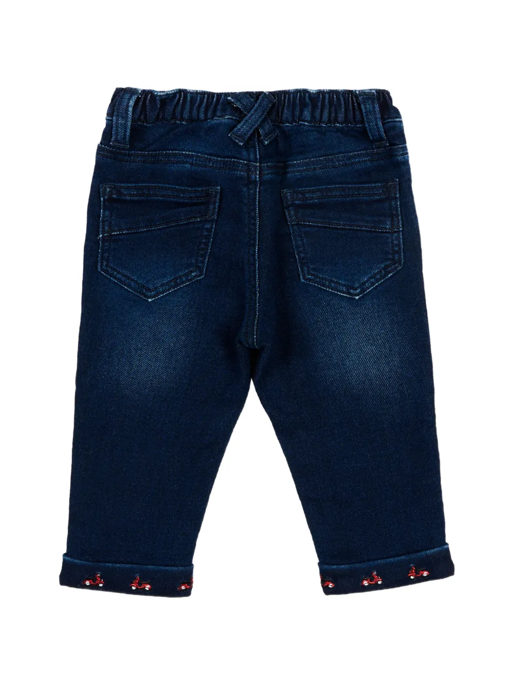 Monnalisa Jeans met applicatiedetail Blauw