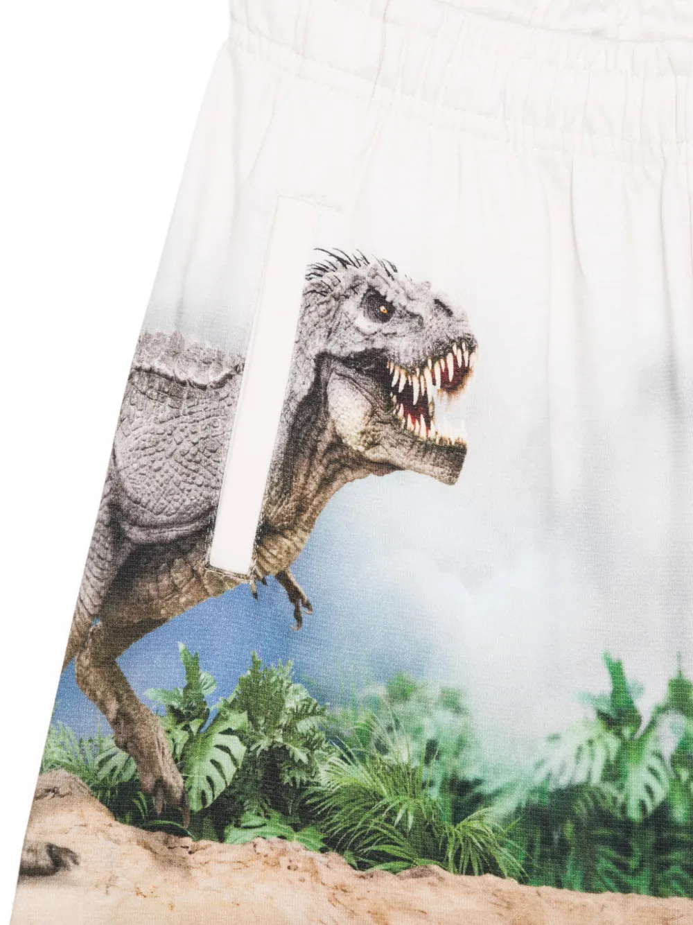  Molo Amil Graphic-print Shorts - White 