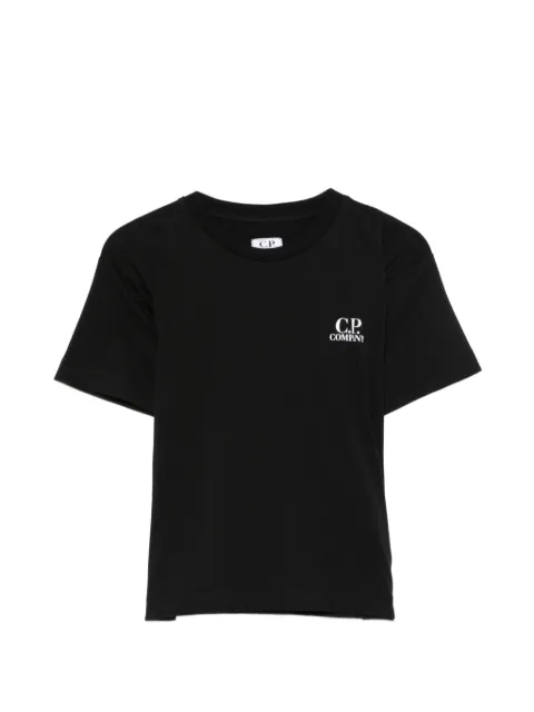 C.P. Company Kids playera con logo estampado