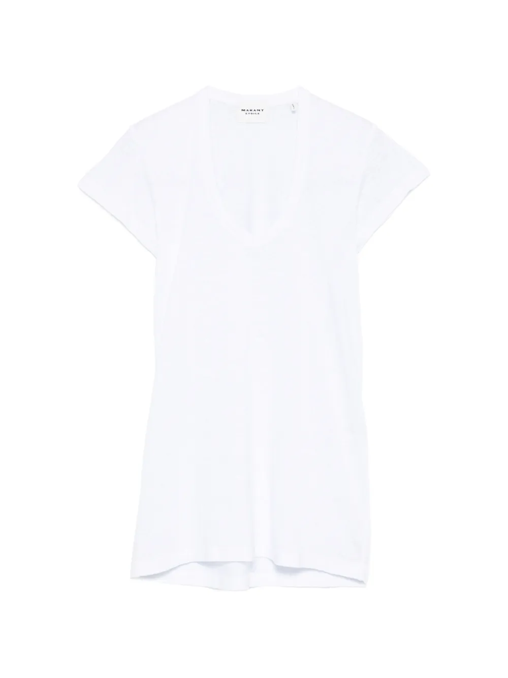 MARANT ÉTOILE T-shirt Zankou con scollo a V - Bianco