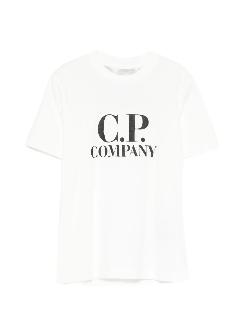 C.P. Company Kids logo-print T-shirt - Bianco