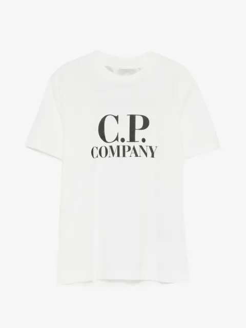 C.P. Company Kids playera con logo estampado