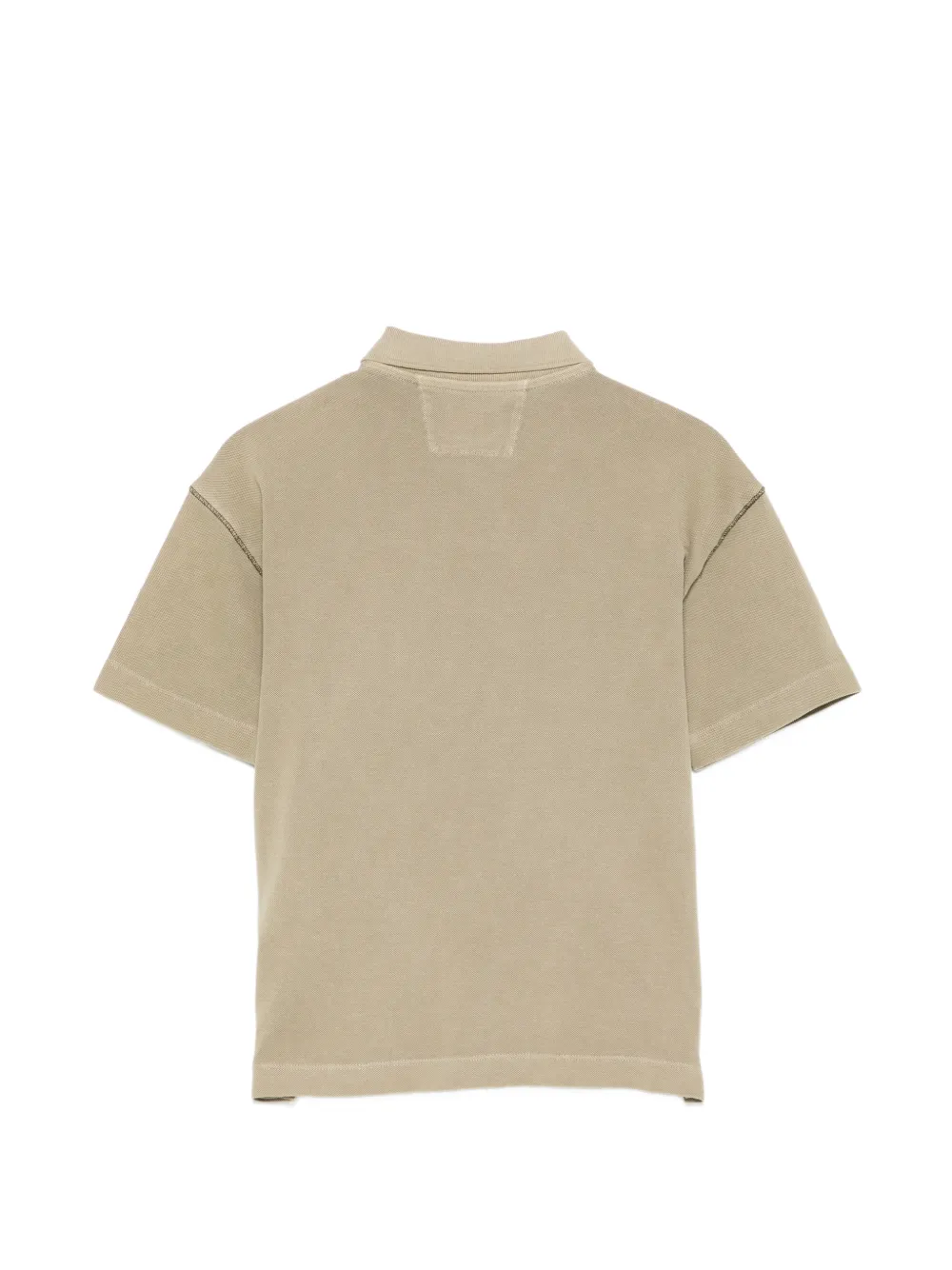 C.P. Company Kids Poloshirt met zak Groen