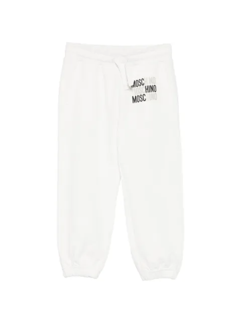 Moschino Kids pants con cordones en la pretina