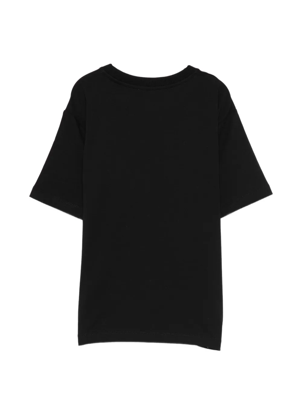 Moschino Kids T-shirt met grafische print Zwart