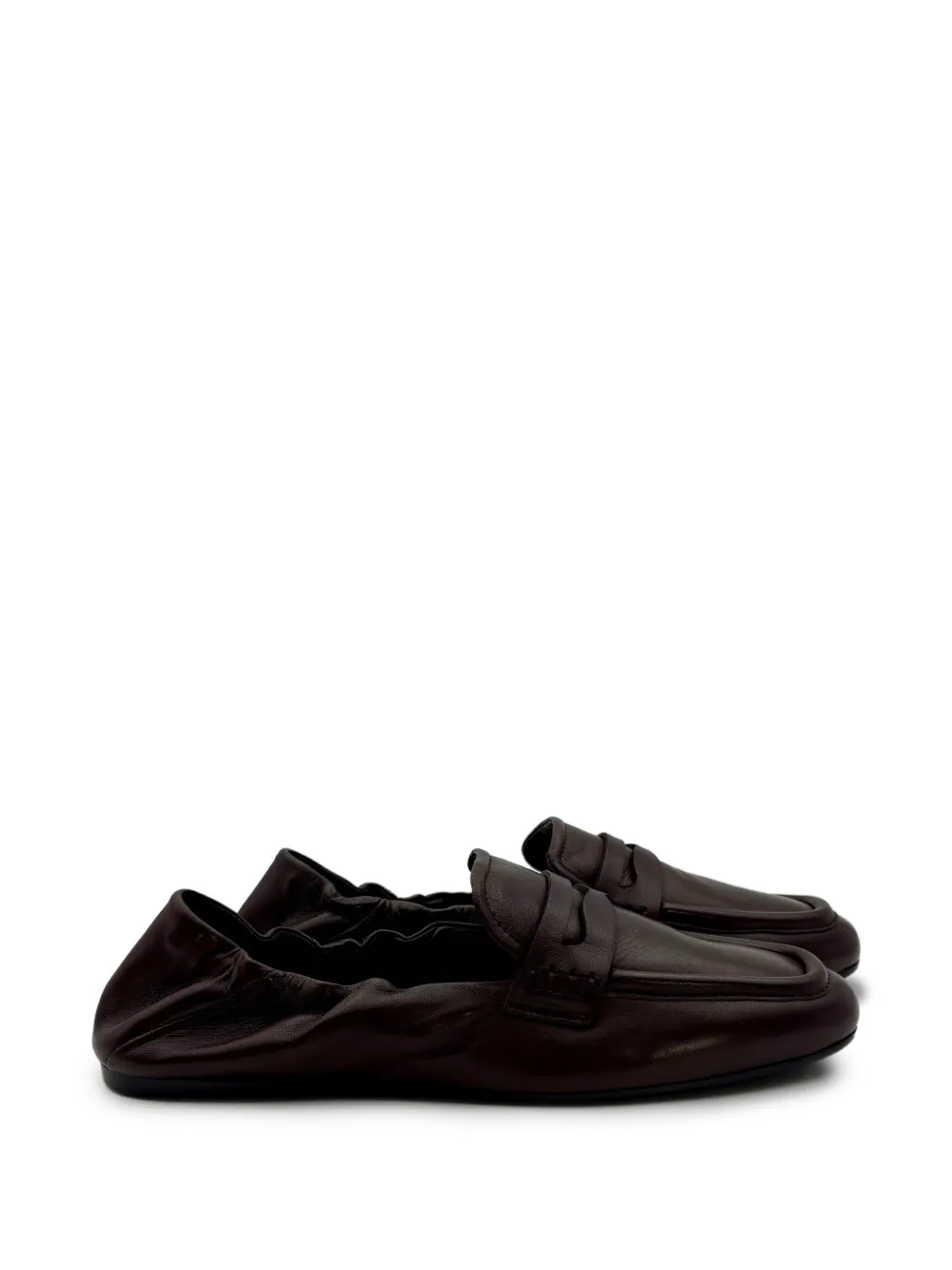  Guglielmo Rotta Penny Loafers - Brown 