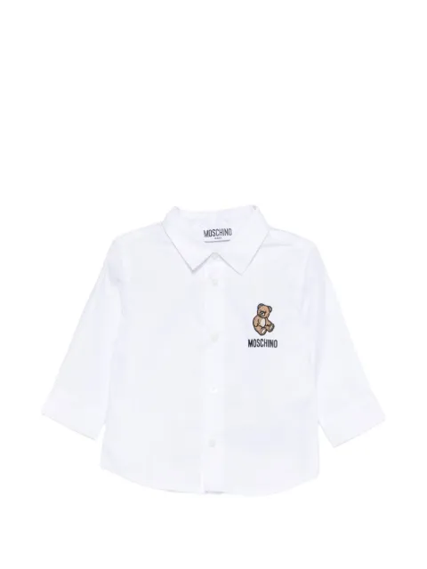 Moschino Kids teddy-logo shirt
