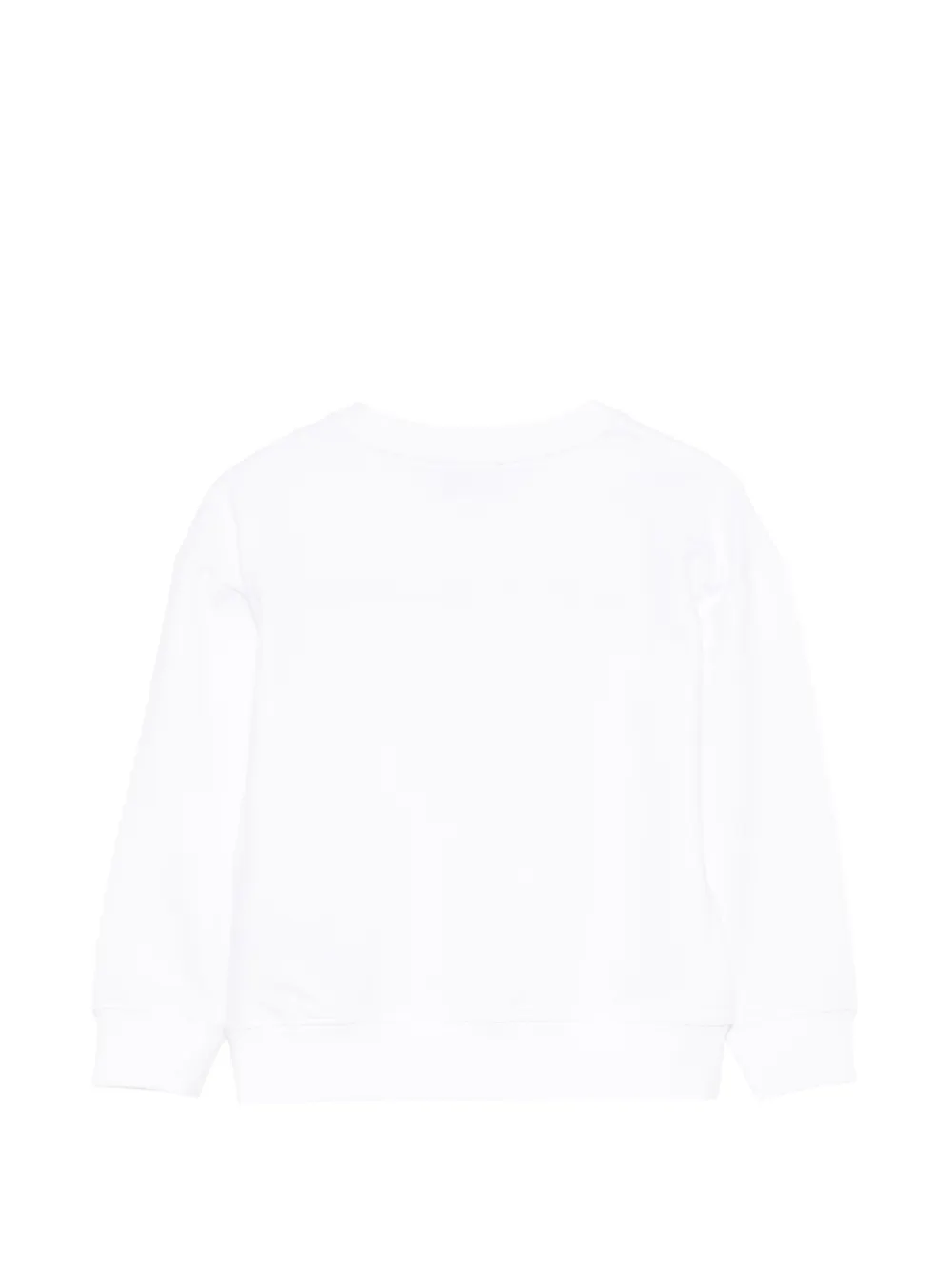  Paul & Shark Junior Logo Crew-neck Sweatshirt - White 