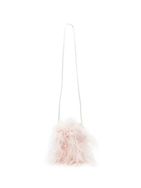 Yves Salomon feather satchel