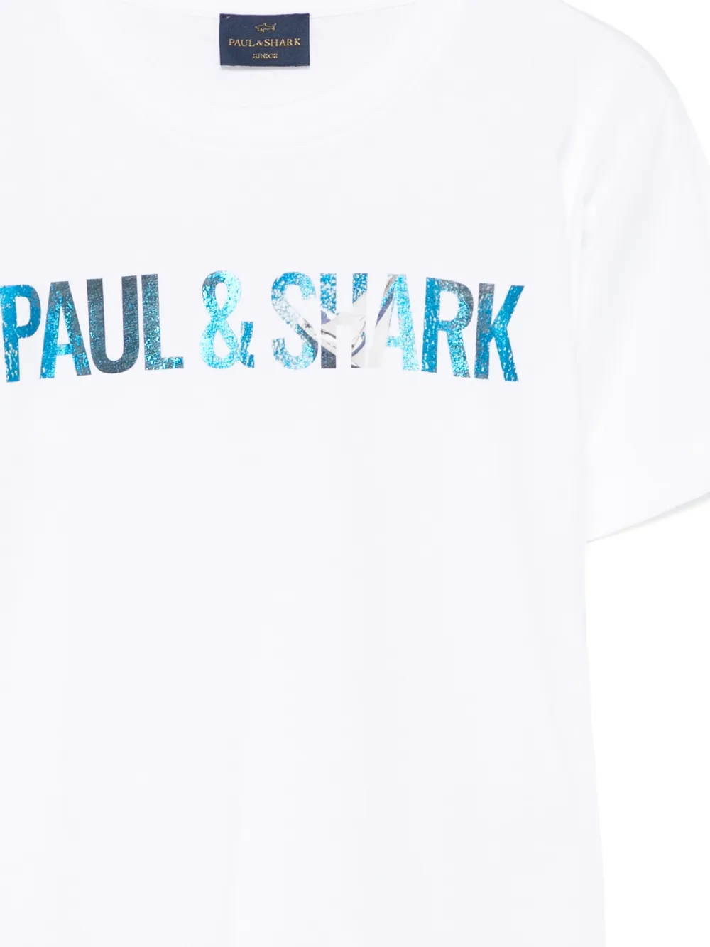 Paul & Shark Junior T-shirt met logo Wit