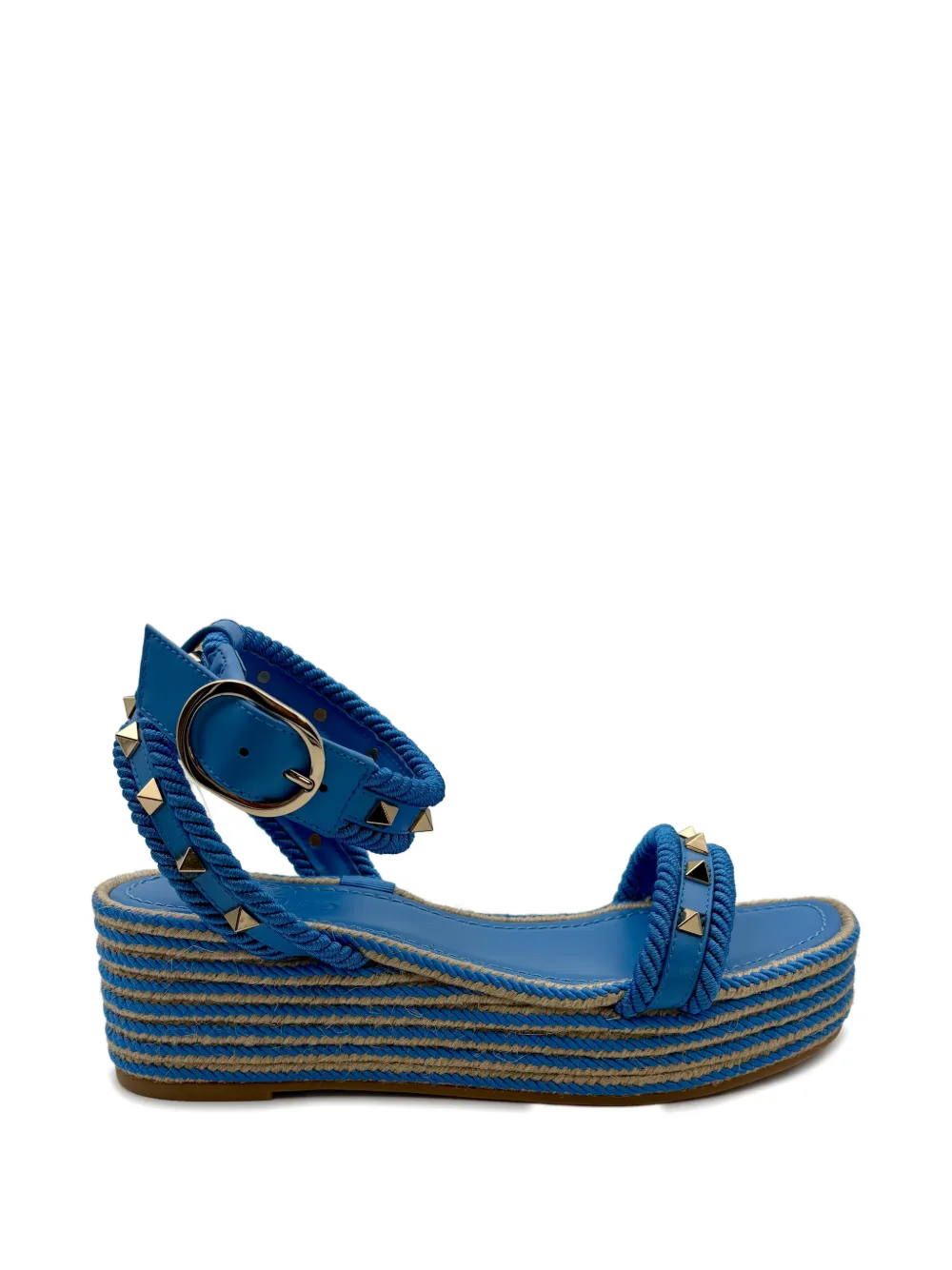 Valentino Garavani Rockstud sandals Blauw