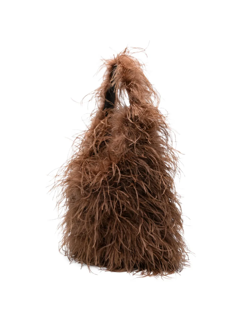 Yves Salomon Brown schoudertas Bruin