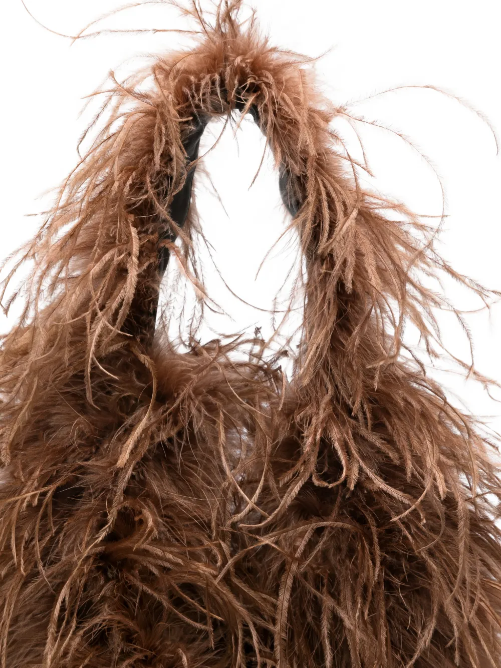Yves Salomon Brown schoudertas Bruin
