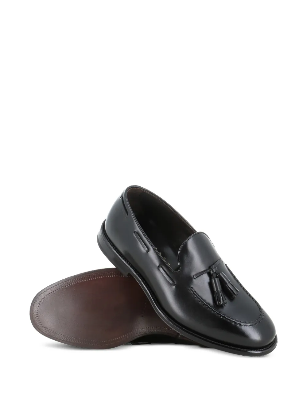 Henderson Baracco Loafers met kwastjes Zwart