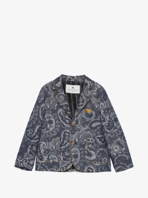 ETRO KIDS paisley-print blazer