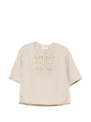 Acne Studios レイヤード グラフィック Tシャツ | ニュートラル