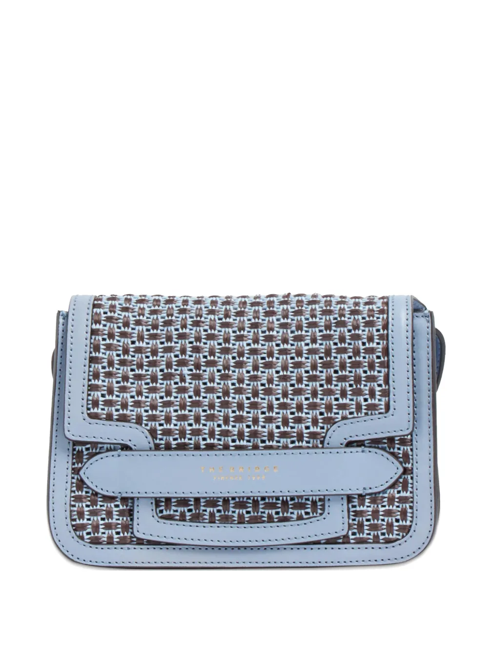 The Bridge leather cross body bag - Blu