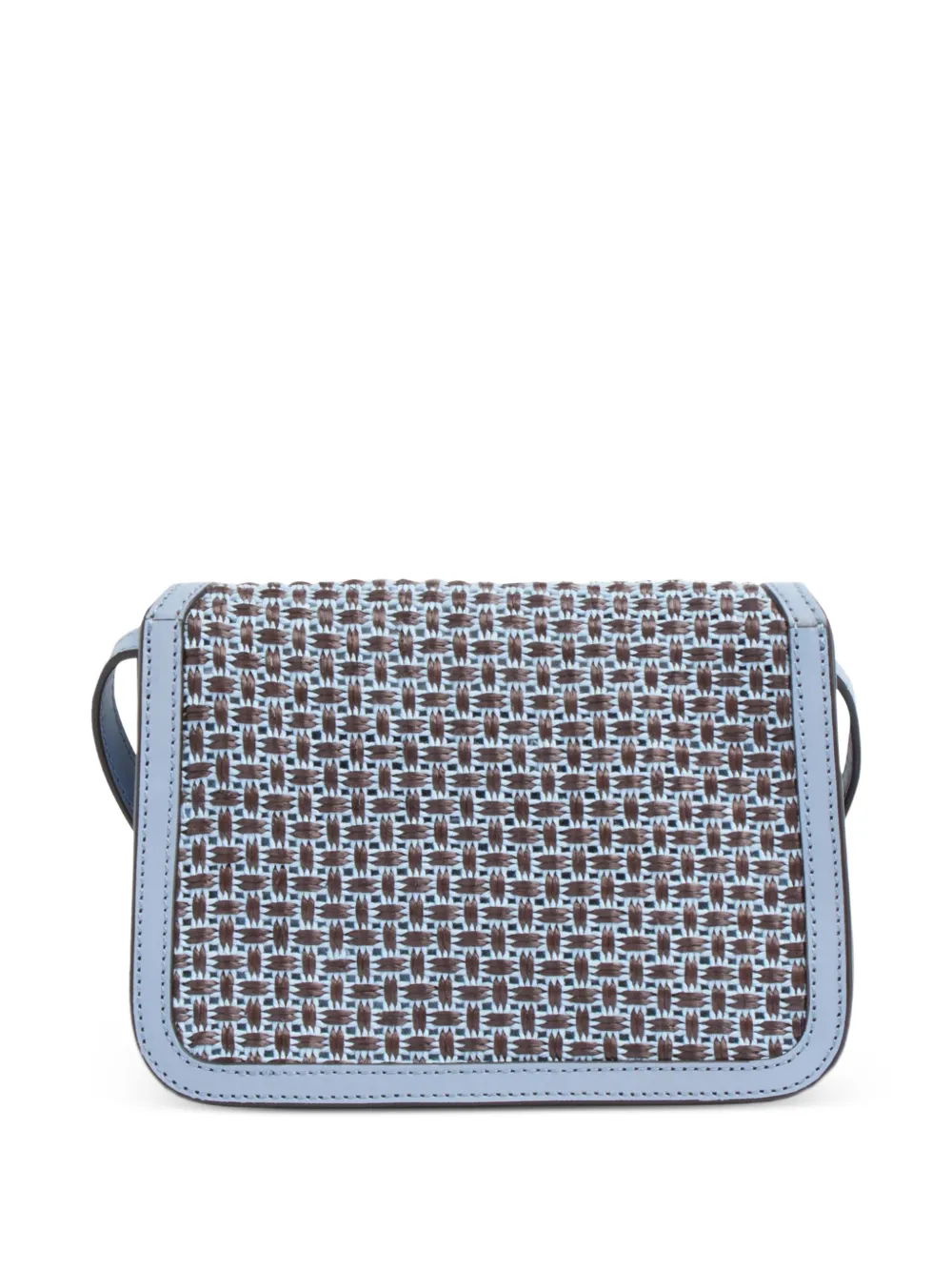  The Bridge Leather Cross Body Bag - Blue 