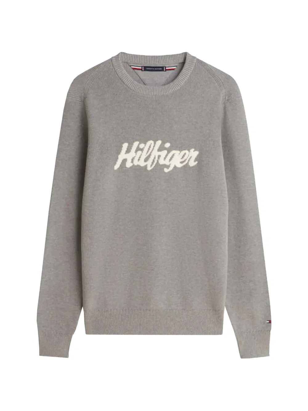 Tommy Hilfiger round-neck sweater - Grigio