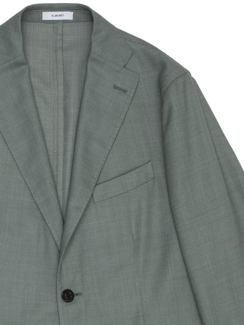 Buttoned Wool Jacket