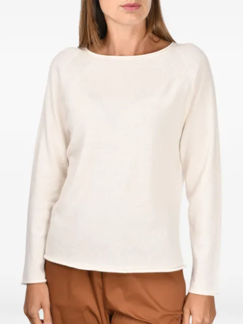 Gran Sasso Pullover mit U-Boot-Ausschnitt