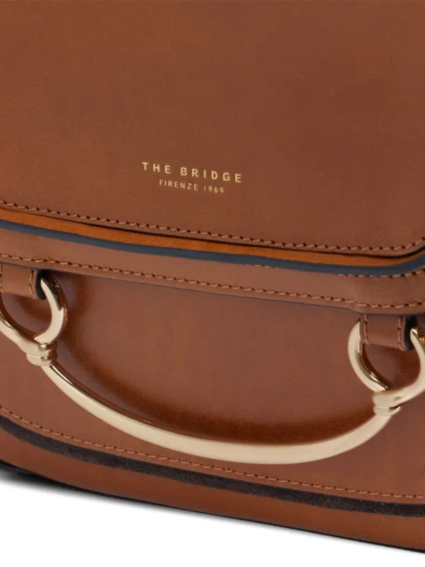 The Bridge レザー ショルダーバッグ | ブラウン | FARFETCH JP