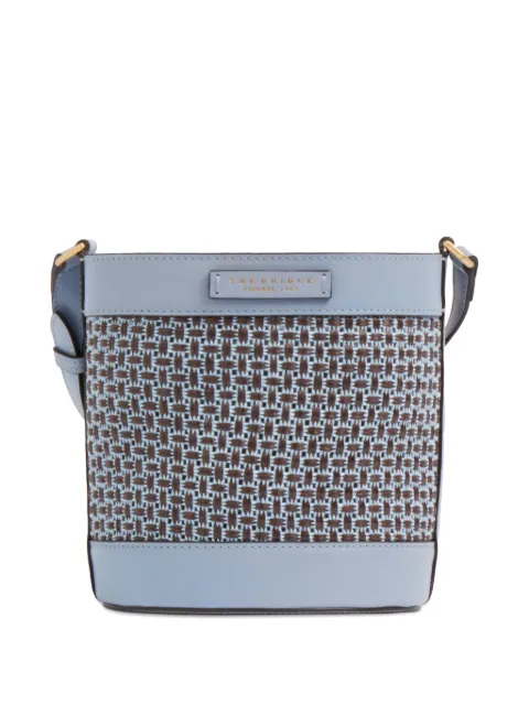The Bridge Luna woven cross body bag