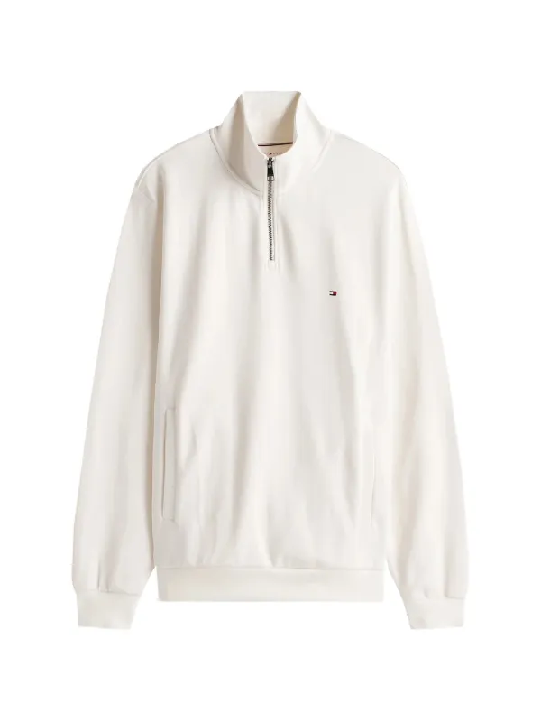 Tommy Hilfiger ジップアップ スウェットシャツ | ニュートラル 