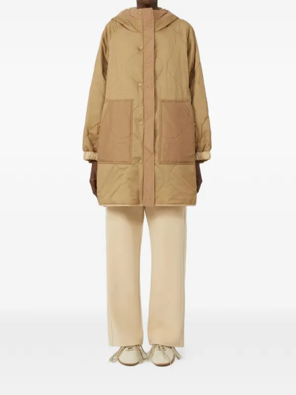 Weekend Max Mara WKDveranda Hooded Coat | Neutrals | FARFETCH
