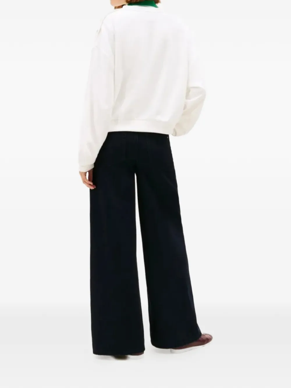 Tommy Hilfiger Blouse met schouderdetail Wit