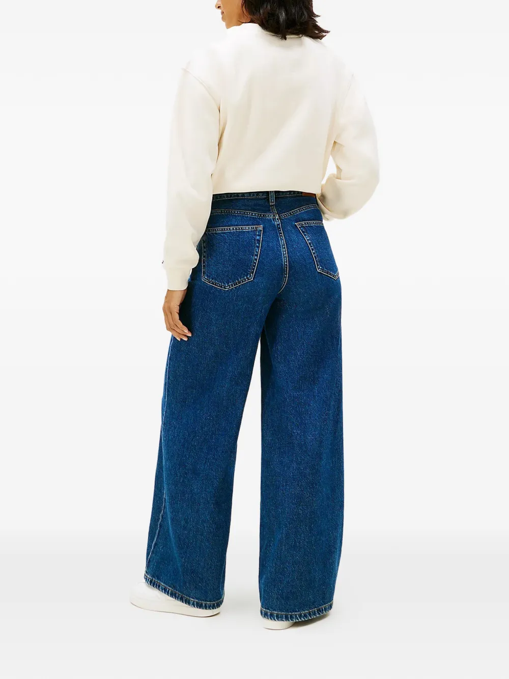  Tommy Hilfiger Blue Wide-leg Jeans 