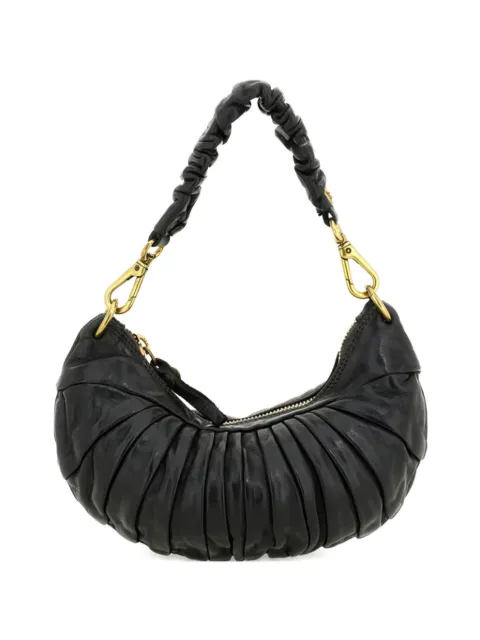 Campomaggi Luna pleated top-handle shoulder bag