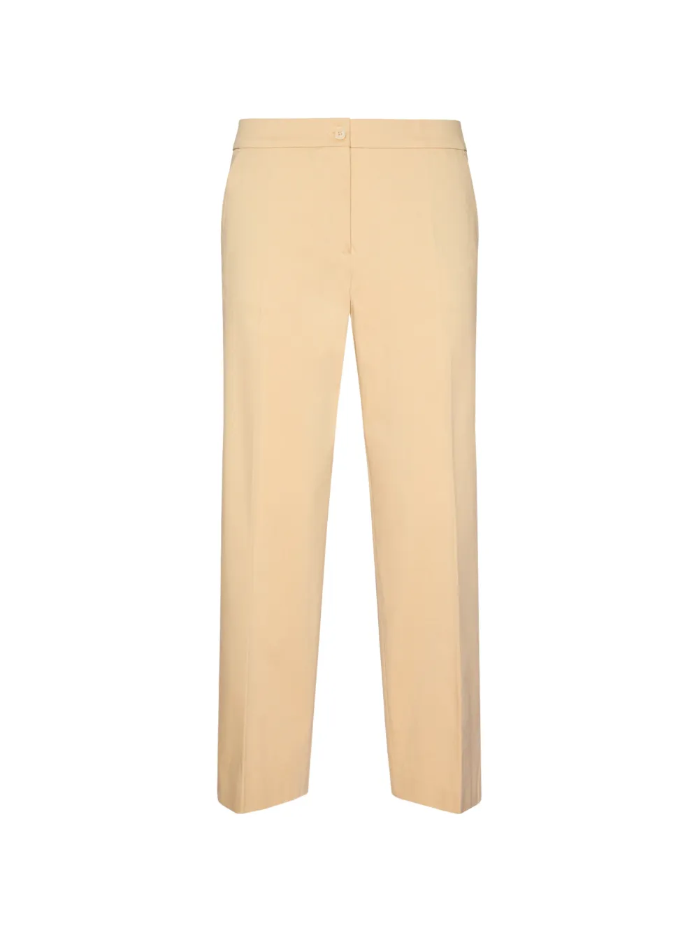 ELENA MIRO` button-fastening trousers - Giallo