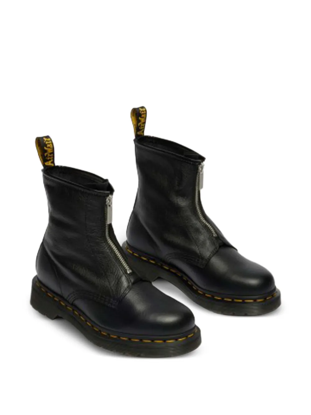  Dr. Martens 1460 Pascal Front-zip Ankle Boots - Black 