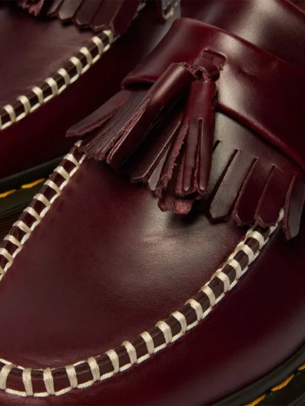 Dr. Martens Adrian Leather Loafers | Red | FARFETCH
