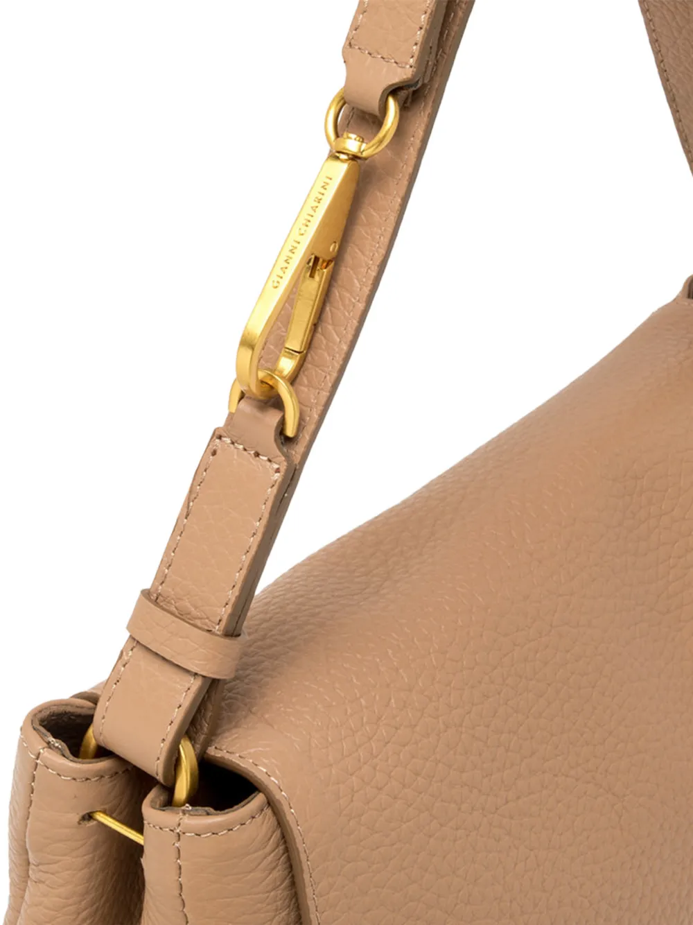 GIANNI CHIARINI Cecile schoudertas met omslag Beige