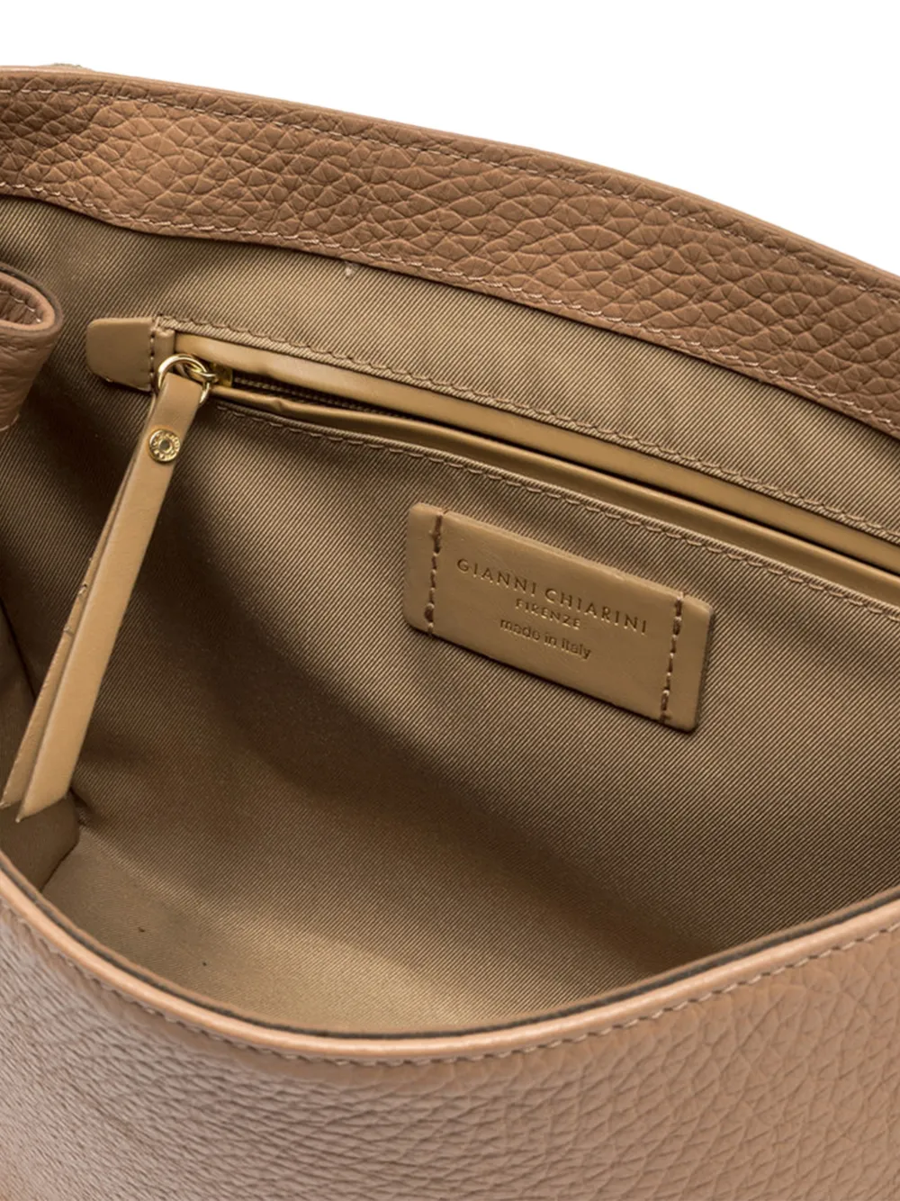 GIANNI CHIARINI Cecile schoudertas met omslag Beige
