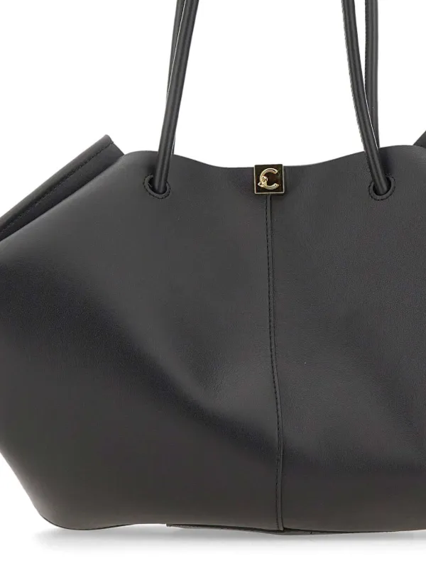 Coccinelle Kamy Leather Shoulder Bag | Black | FARFETCH RO